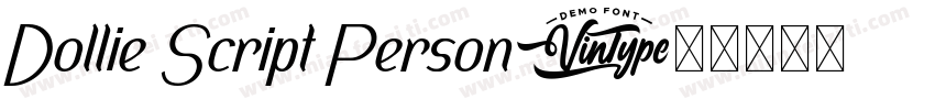 Dollie Script Person字体转换